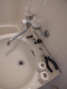 水道パッキン交換出来ます。